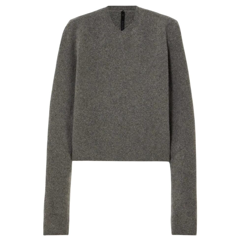 Petar Petrov Stretch Gray Old School Sweater Size Medium